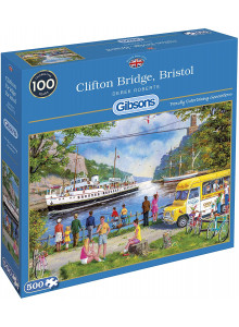 Gibsons Games Bowling By The Brook 500 Pcs Jigsaw Puzzle