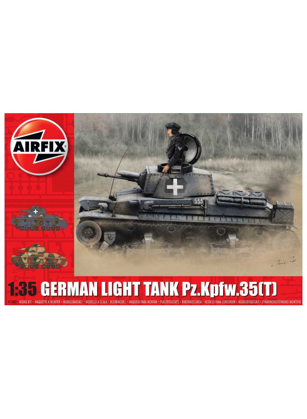 Airfix German Light Tank Pz.Kpfw.35(T) 1:35 Airfix German Light Tank Pz.Kpfw.35(T) 1:35