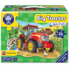 Orchard Toys Big Tractor Shaped Floor Jigsaw Puzzle (25 Pieces)