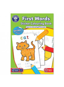 Orchard Toys First Words Colouring Book