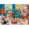 Gibsons The Evacuees 4 X 500 Piece Jigsaw Puzzle