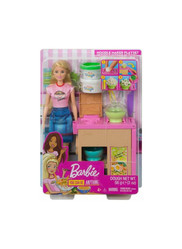 Mattel Barbie You Can Be Anything Noodle Maker Playset Ghk43