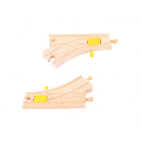 Bigjigs Rail - Mechanical Switches (Pack Of 2)