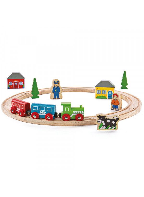 Bigjigs Rail - Mt First Trains Set