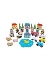 Bigjigs Rail - Trackside Accessory Set