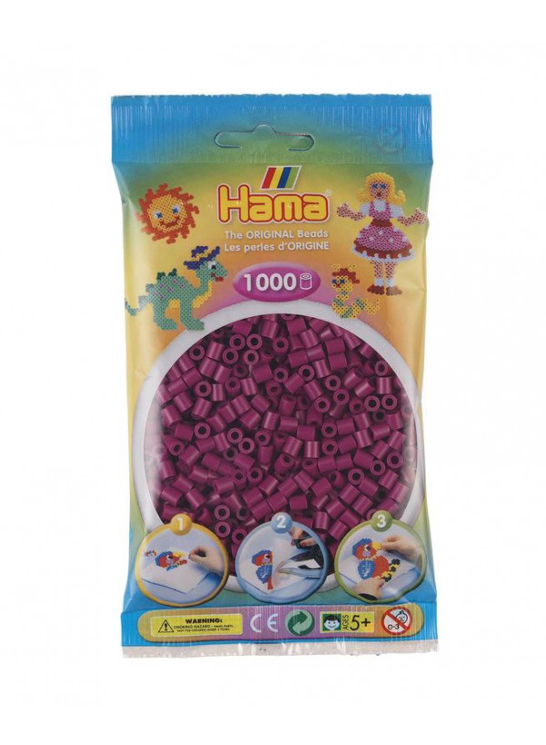 Hama Midi Bead 1000 Plum 82 Hama Midi Bead 1000 Plum 82