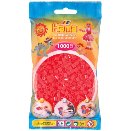Hama Midi Bead 1000 Neon Red 35