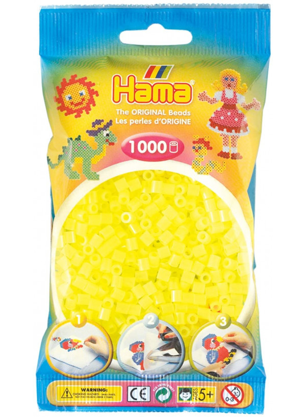 Hama Midi Bead 1000 Neon Yellow 34