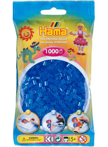 Hama Midi Bead 1000 Translucent Blue 15