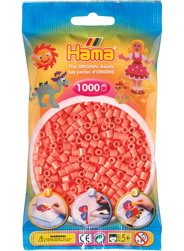 Hama Midi Bead 1000 Pastel Red 44