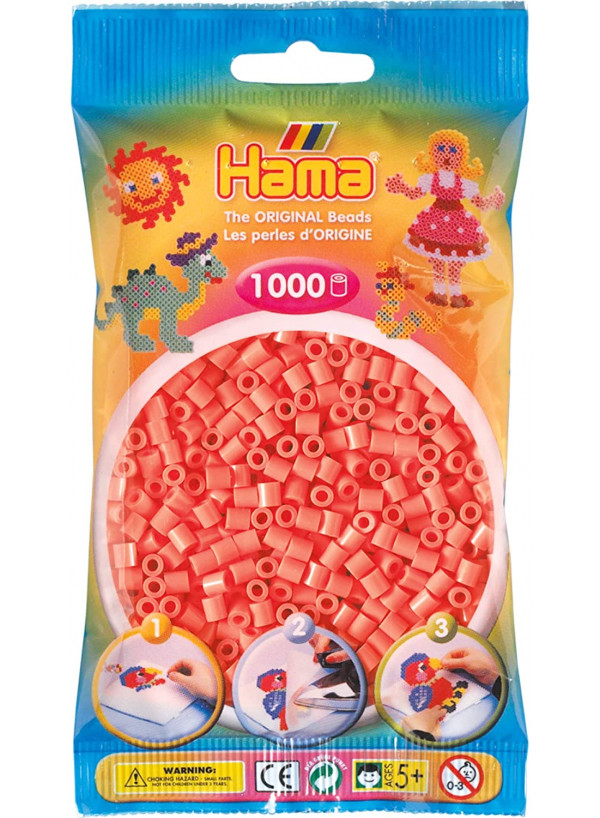 Hama Midi Bead 1000 Pastel Red 44 Hama Midi Bead 1000 Pastel Red 44