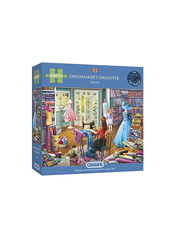 Gibsons Dressmaker Daughter 500 Xl Piece Jigsaw Puzzle