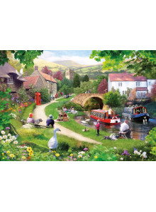 Gibsons Life In The Slow Lane 1000 Piece Jigsaw Puzzle