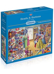 Gibsons Beads & Buttons 1000 Piece Jigsaw Puzzle