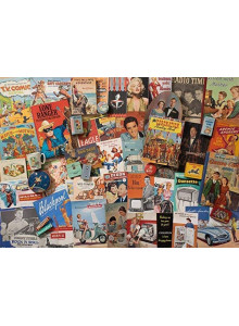 Gibsons Spirit Of The 50s 1000 Piece Jigsaw Puzzle