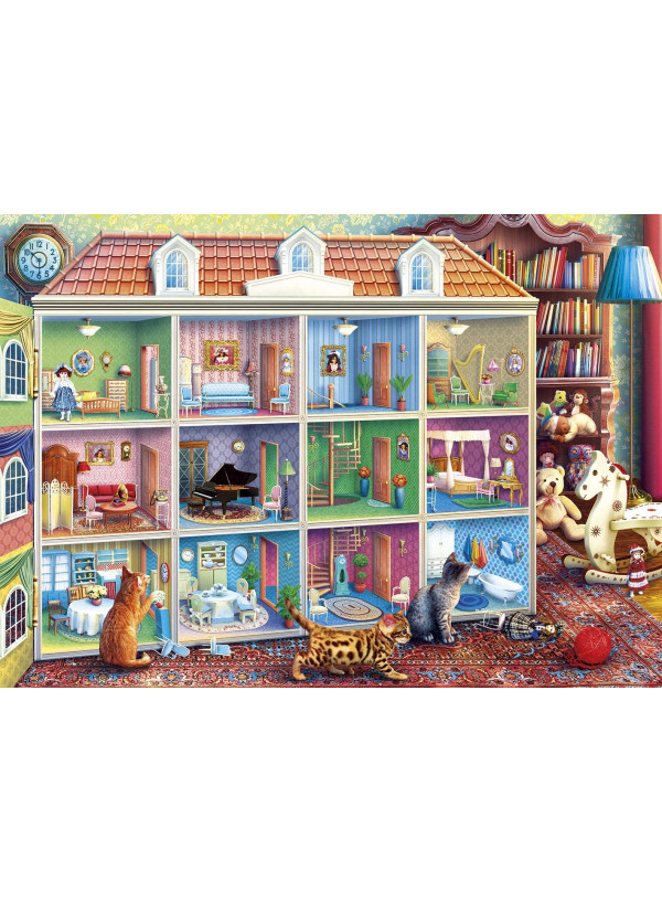 Gibsons Curious Kittens 1000 Pcs Jigsaw Puzzle.