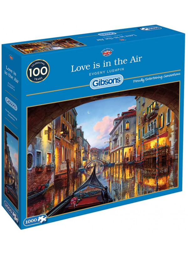 Gibsons Love Is In The Air 1000 Piece Jigsaw Puzzle