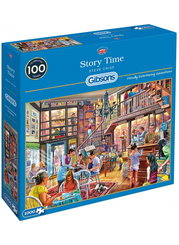 Gibsons Story Time 1000 Piece Jigsaw Puzzle