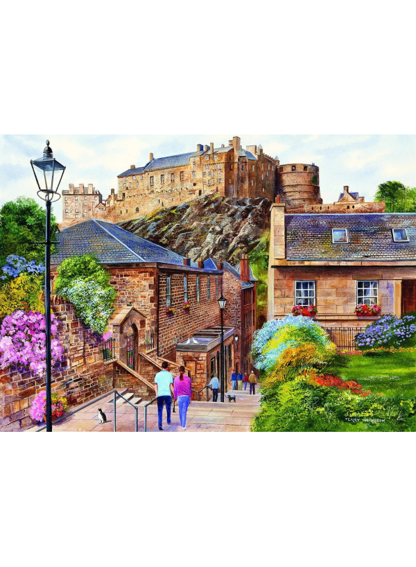 Gibsons Edinburgh - The Vennel 1000 Piece Jigsaw Puzzle