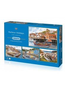 Gibsons Harbour Holidays 4x500piece Jigsaw Puzzle
