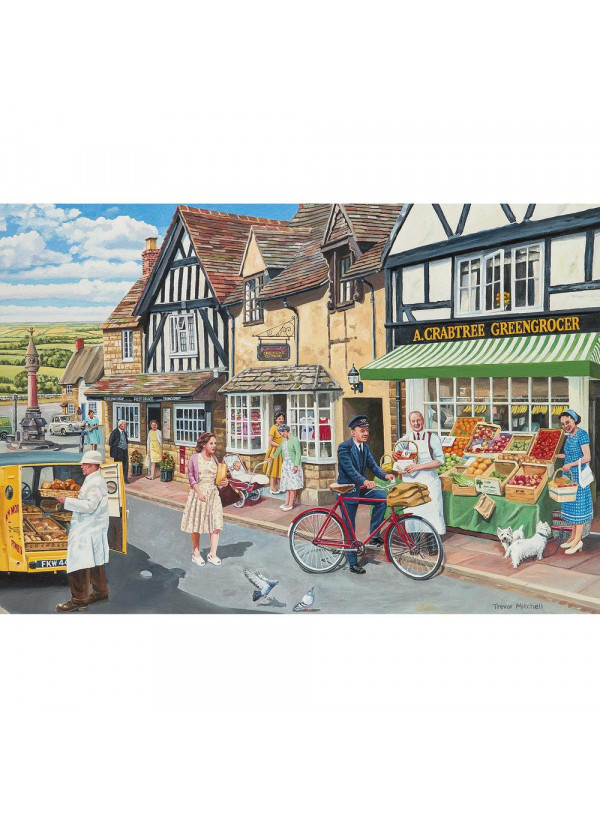 Gibsons The Postmans Round 2 X 500piece Jigsaw Puzzle Gibsons The Postmans Round 2 X 500piece Jigsaw Puzzle