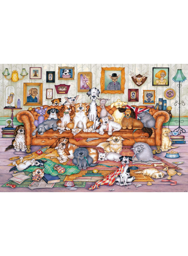 Gibsons The Barker-Scratchits 500 Piece Jigsaw Puzzle Gibsons The Barker-Scratchits 500 Piece Jigsaw Puzzle