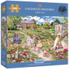 Gibsons Childhood Memories 500 Piece Jigsaw Puzzle 500 Piece Jigsaw Puzzle
