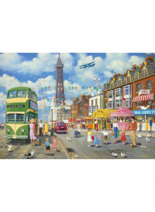 Gibsons Blackpool Promenade 500 Piece Jigsaw Puzzle