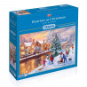 Gibsons Bourton At Christmas 500 Piece Jigsaw Puzzle