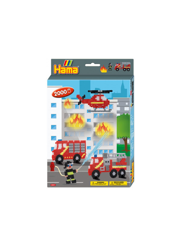 Hama Midi Hanging Box - Fire Fighters 3441 Hama Midi Hanging Box - Fire Fighters 3441