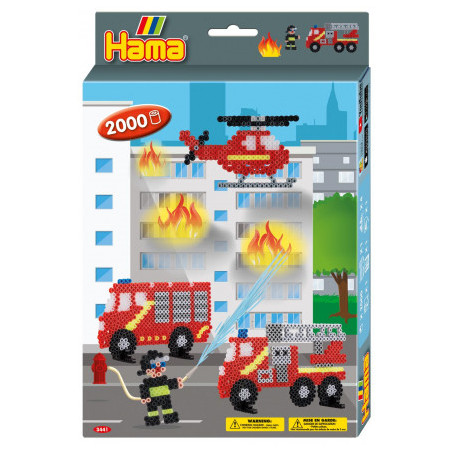 Hama Midi Hanging Box - Fire Fighters 3441