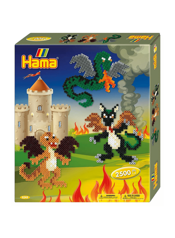 Hama Midi Gift Box 3245 Dragons Hama Midi Gift Box 3245 Dragons