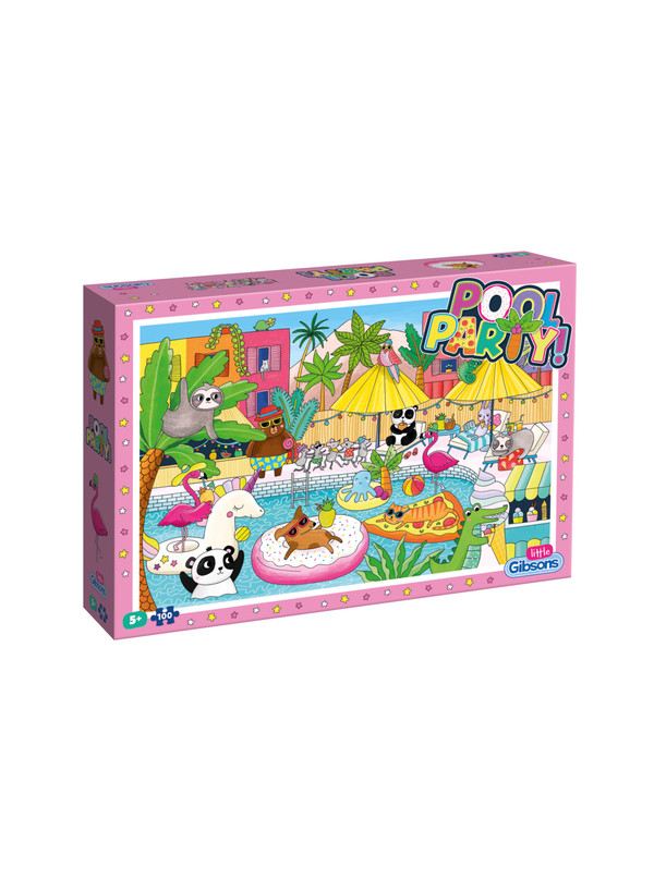 Little Gibsons Pool Party 100 Piece Jigsaw Puzzle Little Gibsons Pool Party 100 Piece Jigsaw Puzzle