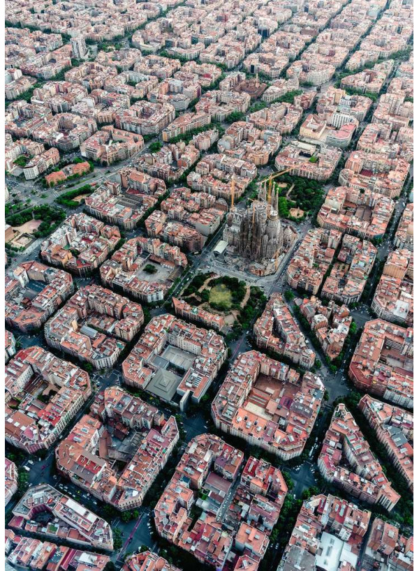 Ravensburger Barcelona From Above 1000pc Ravensburger Barcelona From Above 1000pc