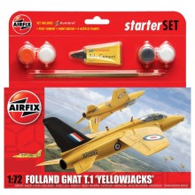 Folland Gnat 'Yellow Jacks' Starter Set 1:72 - A55112