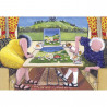 Gibson In The Garden 500 Piece Jigsaw Puzzle