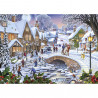 Summer Days & Snowflakes 2x500piece Jigsaw Puzzle