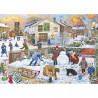 Gibsons Wigwams & Woolly Hats 2 X 500 Piece Jigsaw Puzzles