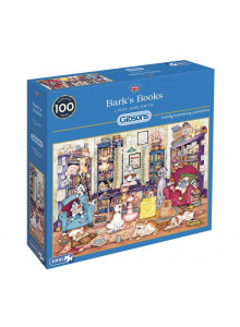 Gibsons Bark’s Books 1000 Piece Jigsaw Puzzle