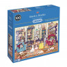 Gibsons Bark’s Books 1000 Piece Jigsaw Puzzle