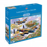 Gibson Lancasters Over Lincoln 500 Piece Jigsaw Puzzle