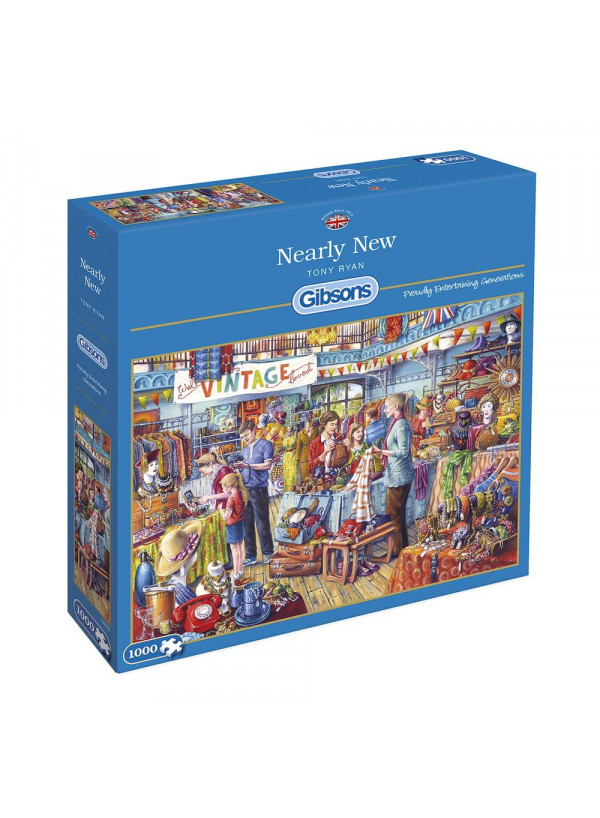 Gibsons Nearly New 1000 Piece Jigsaw Puzzle1000 Piece Jigsaw Puzzle Gibsons Nearly New 1000 Piece Jigsaw Puzzle1000 Piece Jigsaw Puzzle