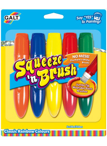 Galt Squeeze N Brush - 5 Classic Colours