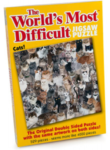 Paul Lamond 5995 "The World’s Most Difficult Jigsaws/Cats Puzzle (529-Piece)E
