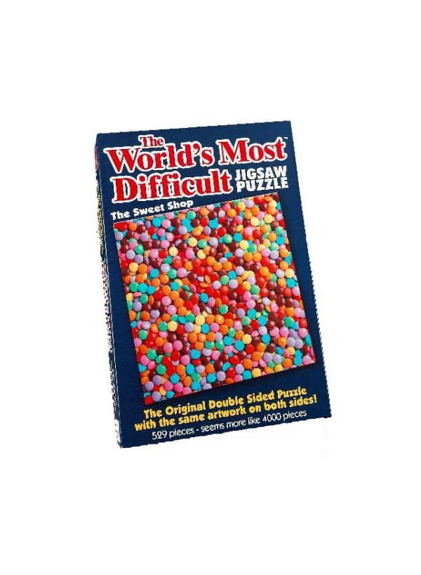 The World's Most Difficult Jigsaw Puzzle, The Sweet Shop, 529pc The World's Most Difficult Jigsaw Puzzle, The Sweet Shop, 529pc