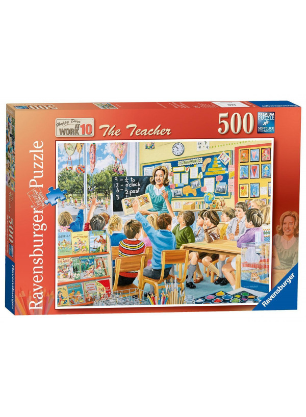 Happy Days At Work The Teacher 500 Piece Ravensburger Jigsaw Puzzle