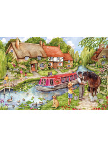 Gibsons Drifting Downstream Jigsaw Puzzle (500pc)