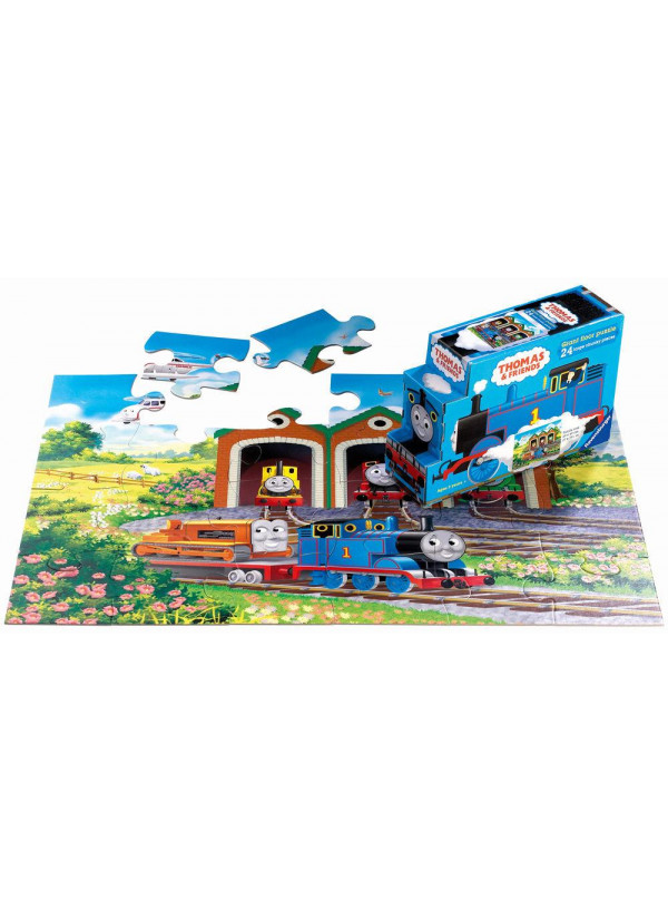 Ravensburger Thomas Giant Floor Puzzle Shaped Carton 24pc Kids Jigsaw