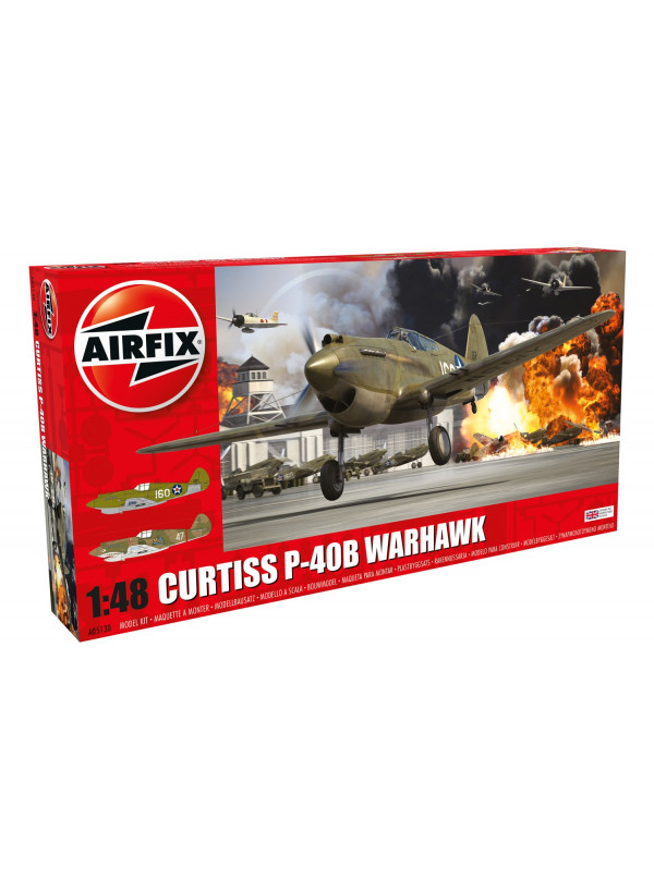 Airfix Curtiss P-40b Warhawk 1:48 Airfix Curtiss P-40b Warhawk 1:48