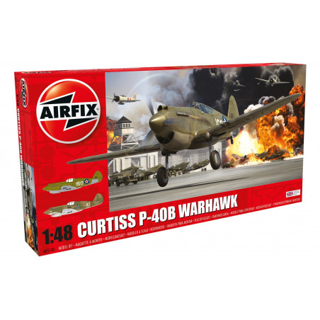 Airfix Curtiss P-40b Warhawk 1:48